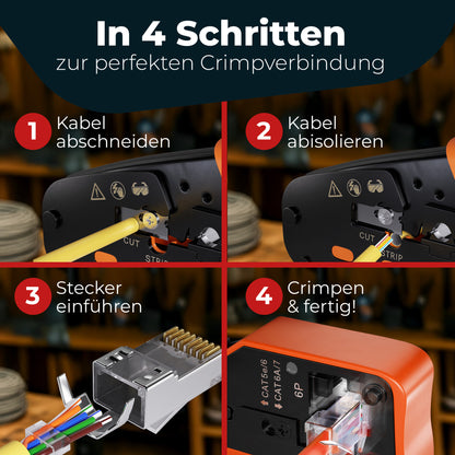 Fortura® rj45 Crimpzange