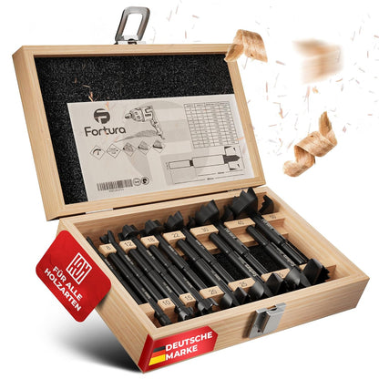 Fortura® Forstnerbohrer Set Ø8-50mm